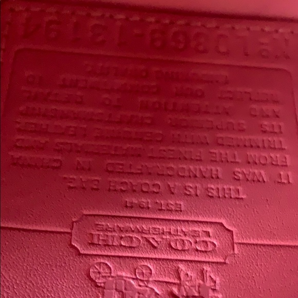 Coach Heritage Satchel - Picture 7 of 7